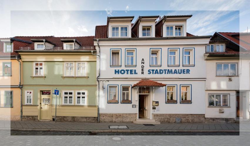 Muehlhaeuser Hof Und Stadtmauer Hotel Mühlhausen Eksteriør billede