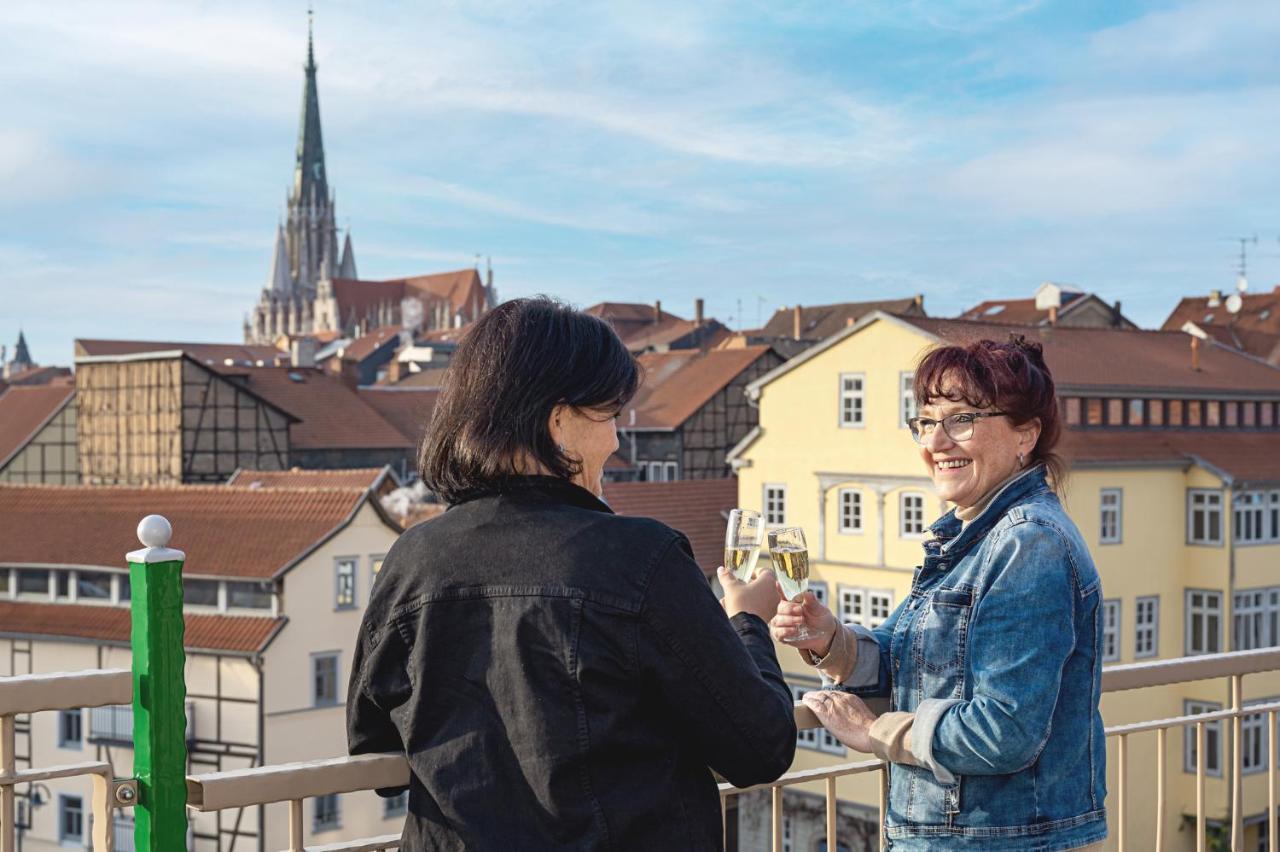 Muehlhaeuser Hof Und Stadtmauer Hotel Mühlhausen Eksteriør billede