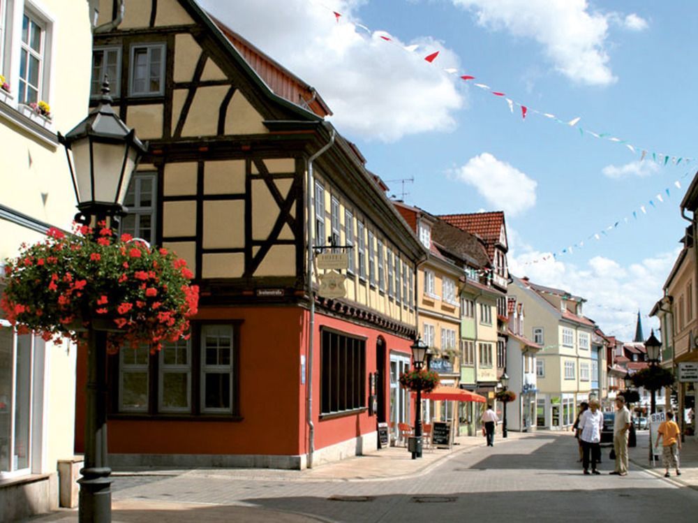 Muehlhaeuser Hof Und Stadtmauer Hotel Mühlhausen Eksteriør billede