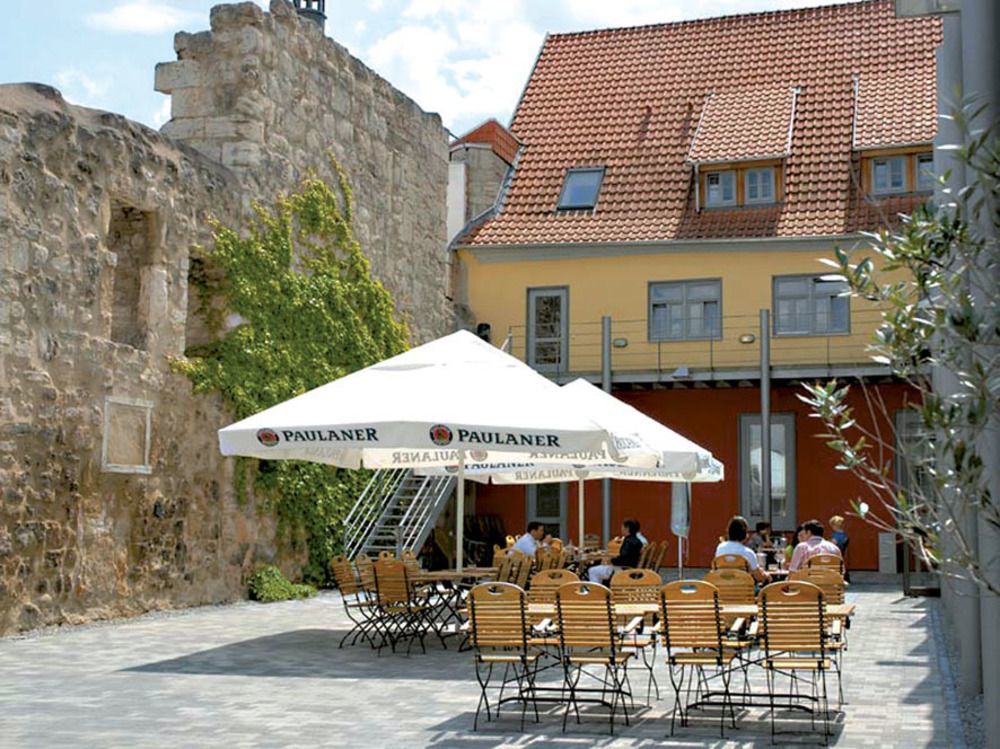 Muehlhaeuser Hof Und Stadtmauer Hotel Mühlhausen Eksteriør billede