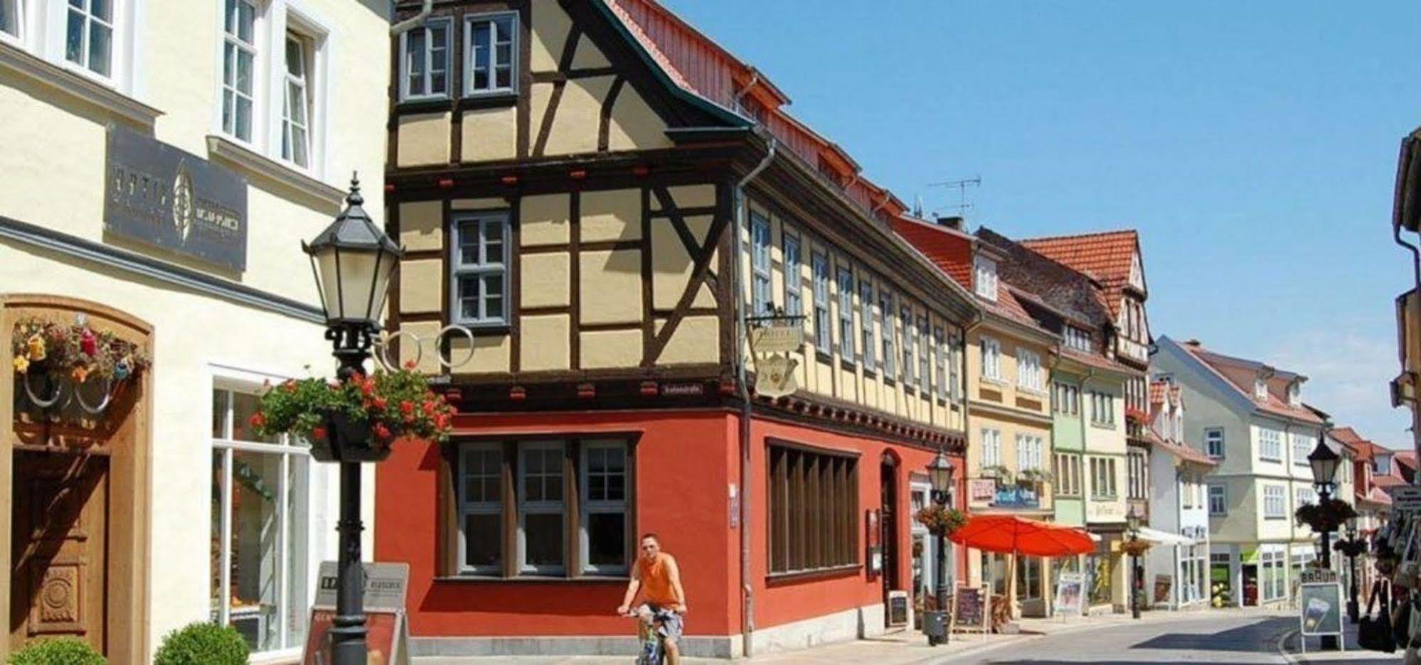 Muehlhaeuser Hof Und Stadtmauer Hotel Mühlhausen Eksteriør billede